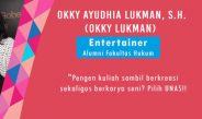 Okky Lukman (Testimoni Alumni Universitas Nasional)