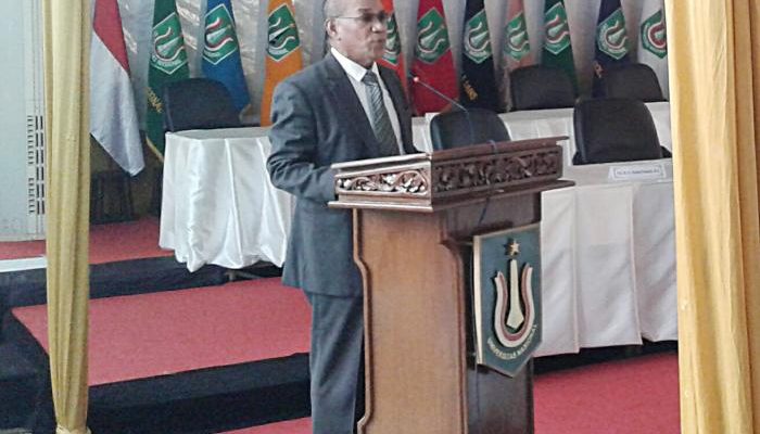 RektorUNAS_Dr El Amry Bermawi Putera-Peresmian Gedung Baru UNAS