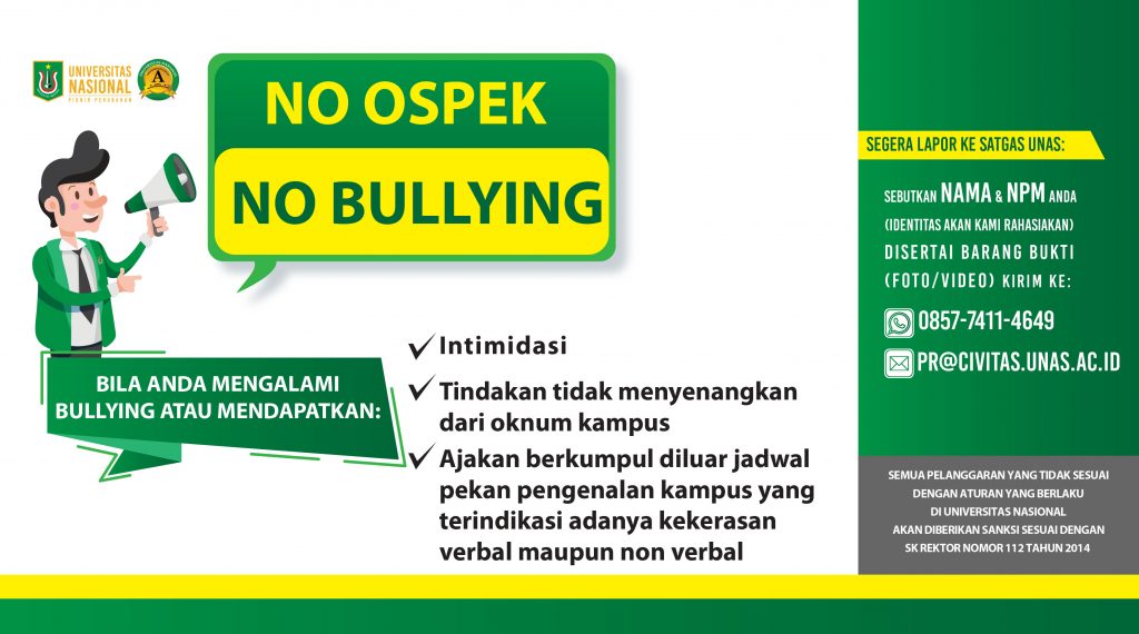 NO OSPEK NO BULLYING