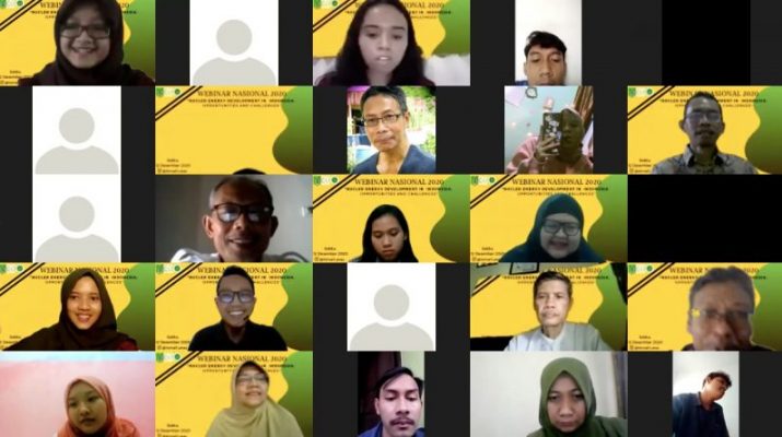 Webinar Nasional Bahas Energi Nuklir di Indonesia HIMAFI