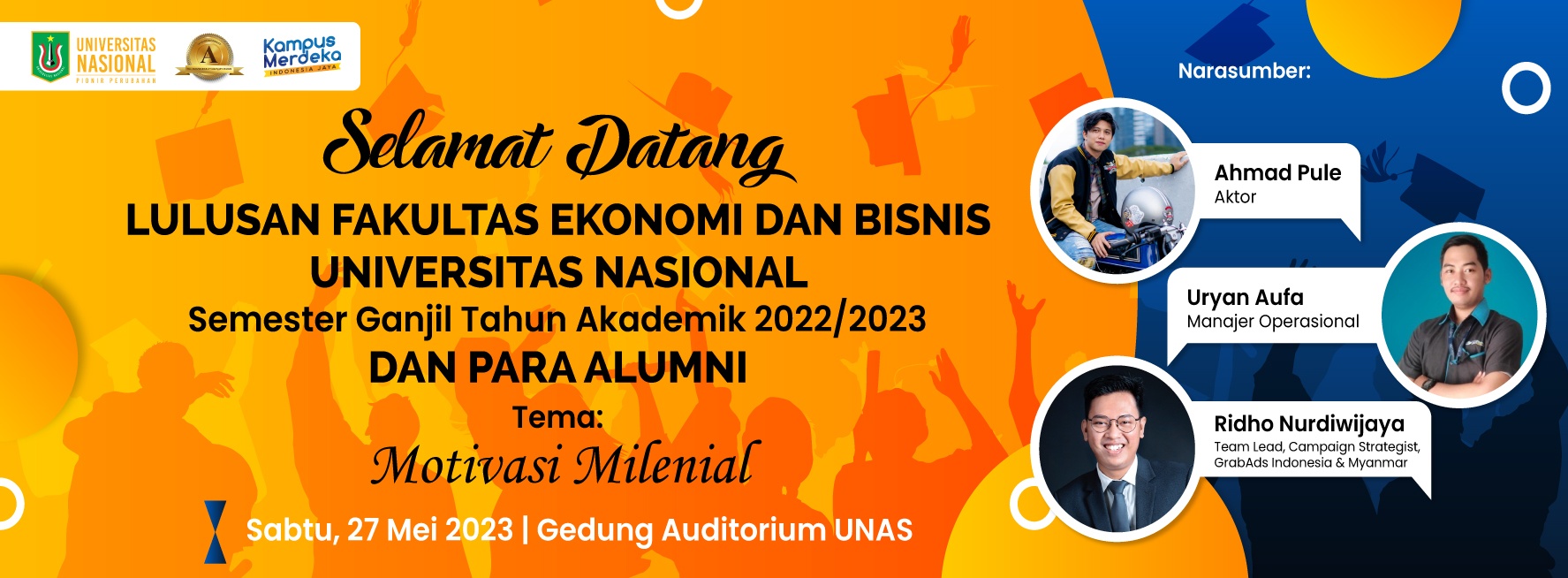 Yudisium Fakultas Ekonomi Dan Bisnis Universitas Nasional Semester ...