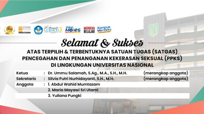 Selamat Dan Sukses Atas Terpilih Dan Terbentuknya SATGAS PPKS Di ...