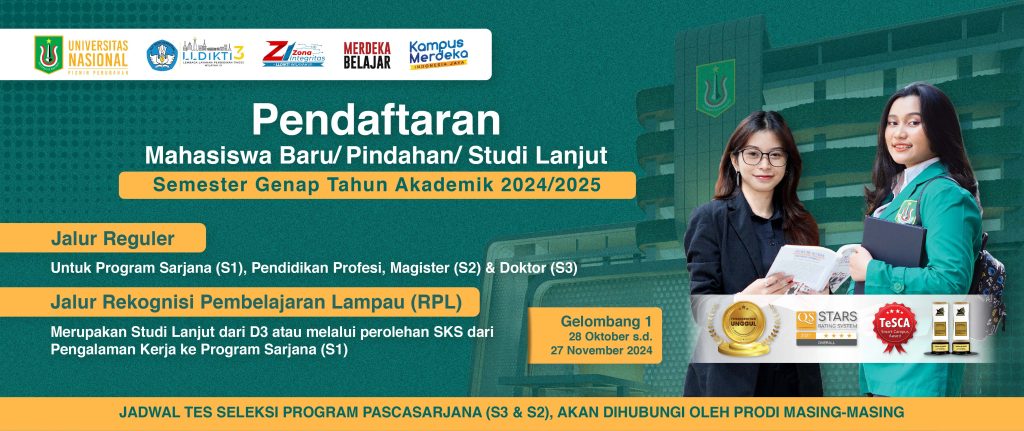 Pendaftaran Mahasiswa Baru Semester Genap T.A. 2024-2025-01