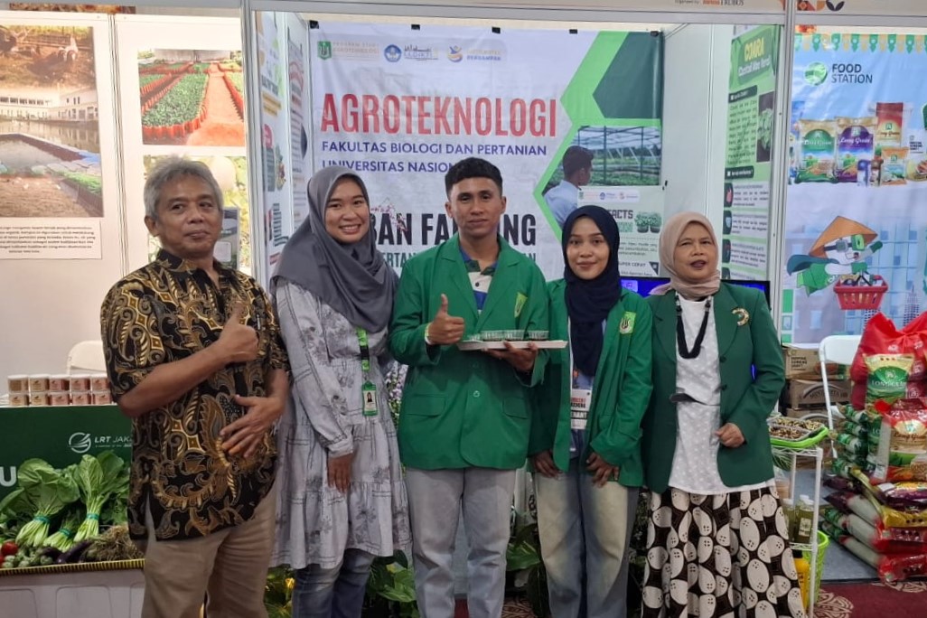 Agroteknologi UNAS Tampilkan Inovasi Pertanian Berkelanjutan di Festival Urban Farming 2025
