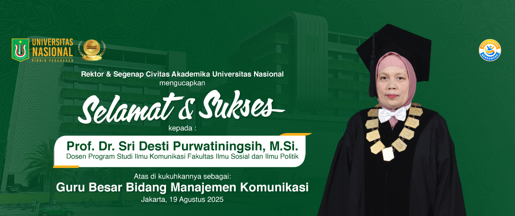 Selamat & Sukses Kepada Prof. Dr. Sri Desti Purwatiningsih, M.Si. Atas Di Kukuhkannya Sebagai Guru Besar Bidang Manajemen Komunikasi
