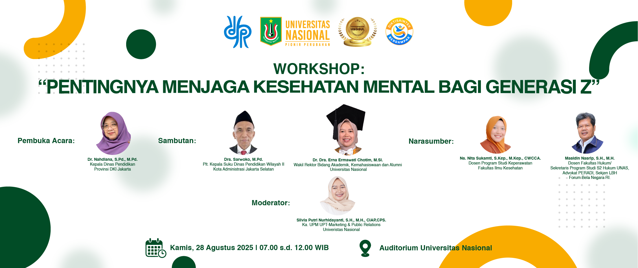 Workshop Pentingnya Menjaga Kesehatan Mental Bagi Generasi Z