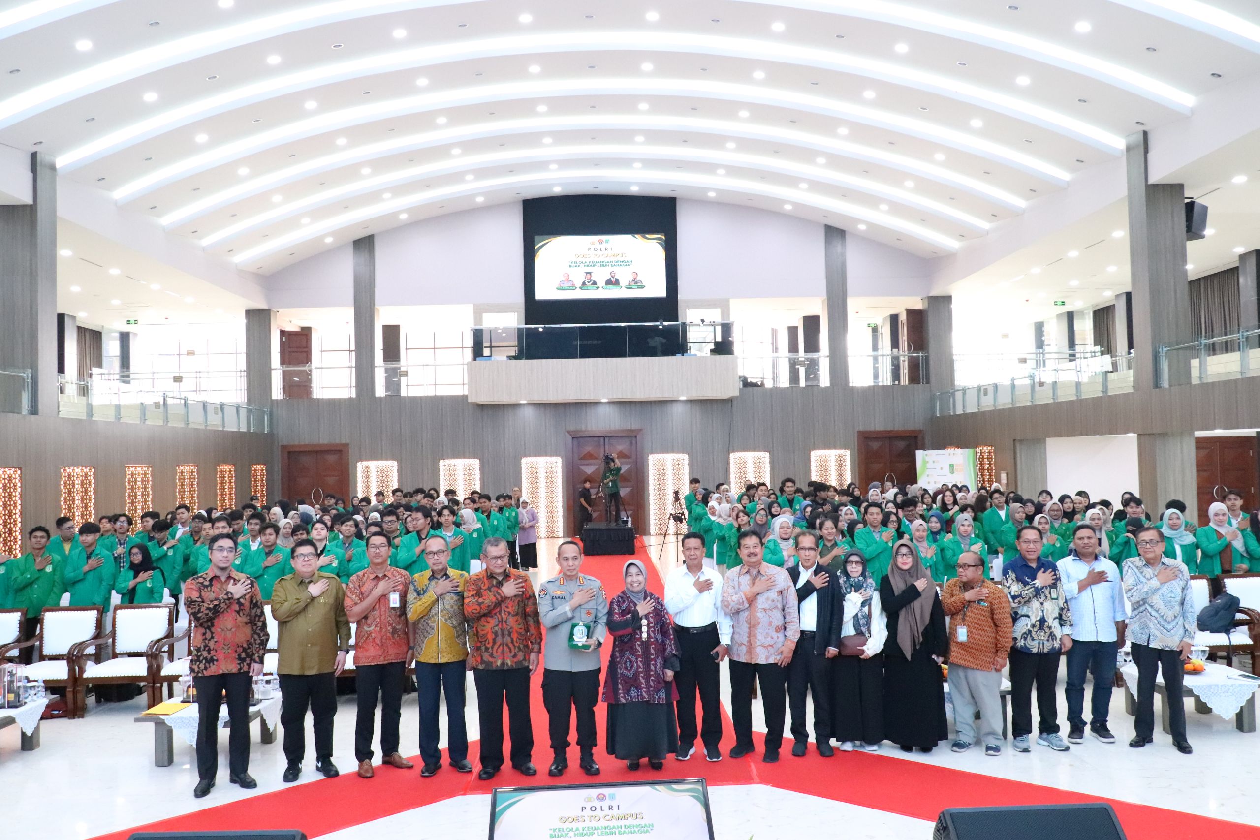 UNAS dan Divisi Humas Polri Gelar Seminar Nasional “Nikmati Hidup Tanpa Pinjaman”