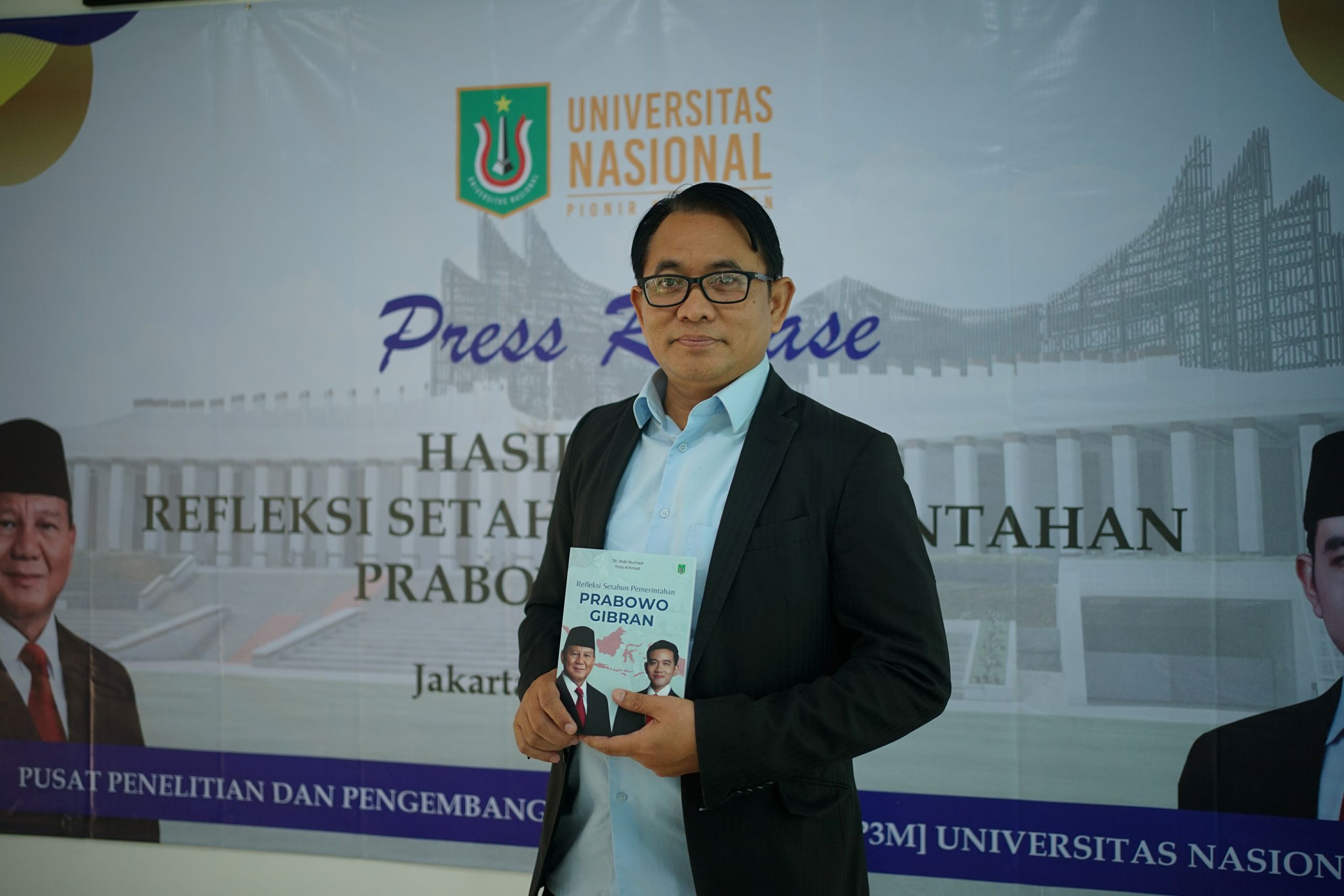 P3M Universitas Nasional Rilis Kajian Setahun Pemerintahan Prabowo–Gibran