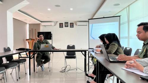 Situasi Rapat Koordinasi Promosi PPMB dan MPR, di Ruang Seminar Blok I Lt.III, Senin, 13 Mei 2024